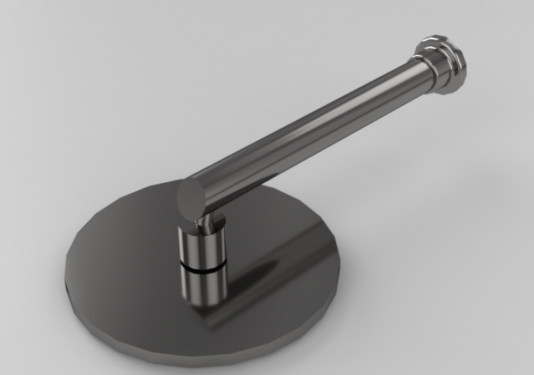 Torneiras 3D - Cabeça de chuveiro de parede - Deca -...
