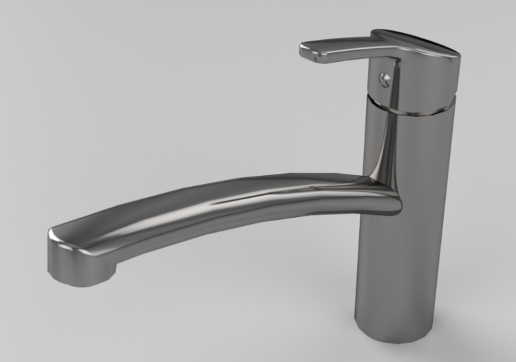 Torneiras 3D - Misturador para cozinha - Paini - Hoby -...