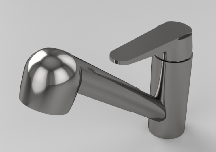 3D Taps - Kitchen sink Mixer - Paini - Ventus - 93CR568C2 -...