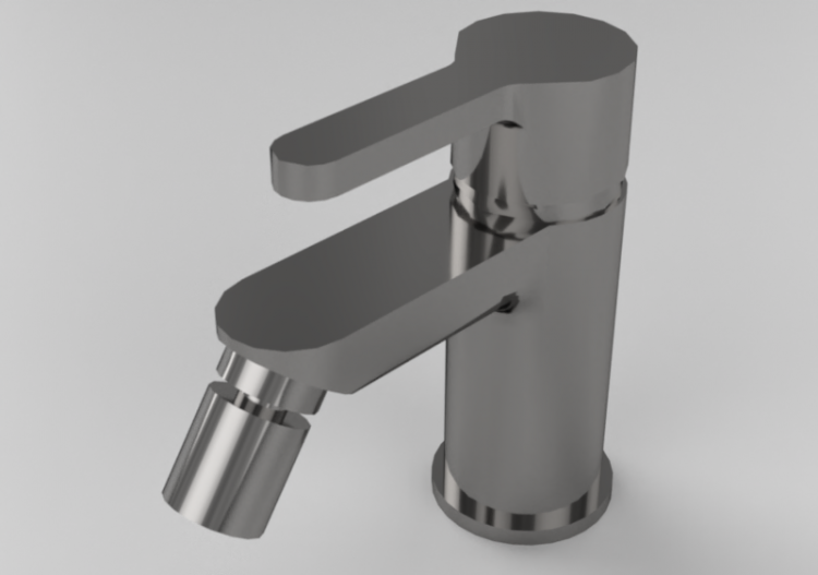 3D Taps - Bidet mixer - Paini - Arena - 92_306 - ACCA...