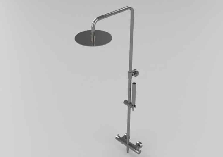 3D Taps - Thermostatic shower column - Paini - COX2 -...