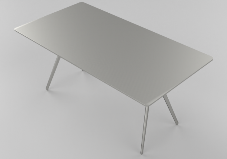 3D Tisch - Tisch - Herman Miller - Baguette - ACCA software