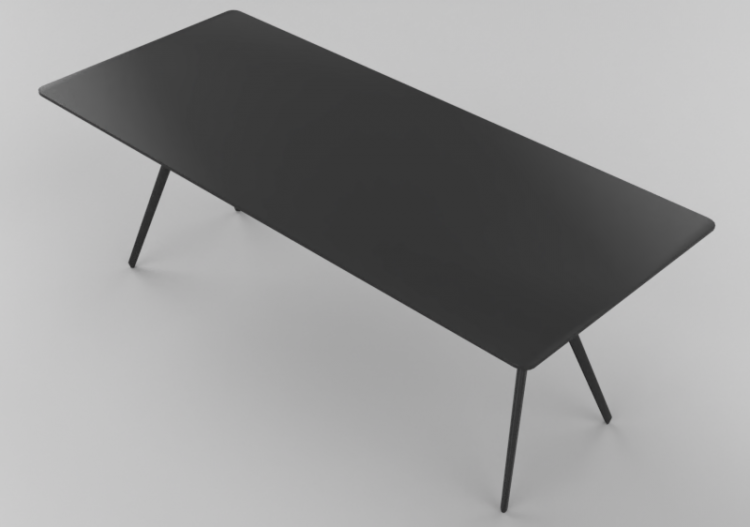 Tavoli 3D - Tavolo - Herman Miller - Baguette - ACCA...