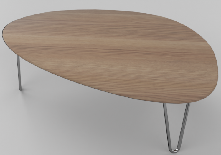 3D Tables - Table - Herman Miller - Noguchi - ACCA software