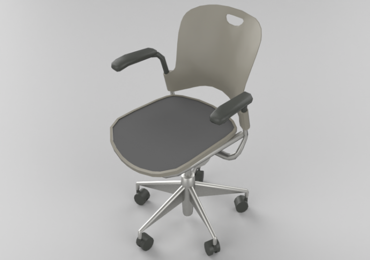 Chaises 3D - Chaise tournante - Herman Miller - Caper -...