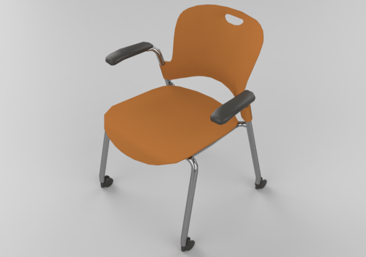 Chaises 3D - Chaise tournante - Herman Miller - Caper -...