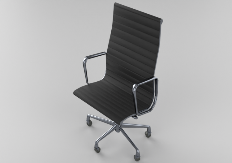 Sedie 3D - Sedia girevole - Herman Miller - Eames - ACCA...