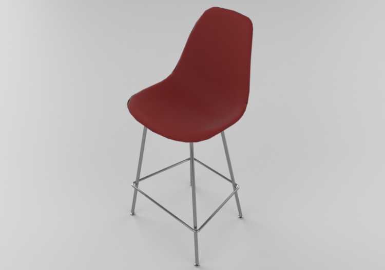 3D Chairs - Stool - Herman Miller - Eames - ACCA software