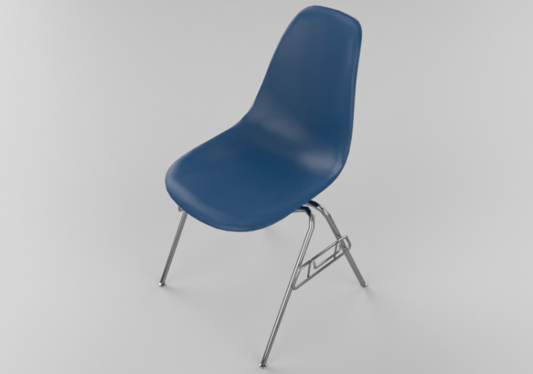 3D Stühle - Stuhl - Herman Miller - Eames - ACCA software