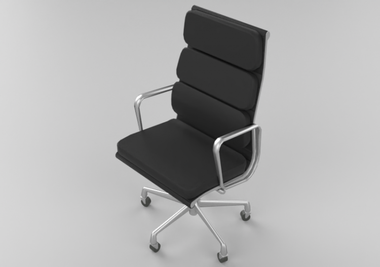 Chaises 3D - Chaise tournante - Herman Miller - Eames -...