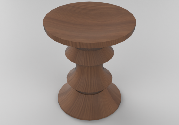 Sedie 3D - Sgabello - Herman Miller - Eames - ACCA software