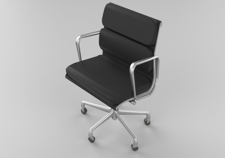 Chaises 3D - Chaise tournante - Herman Miller - Eames -...