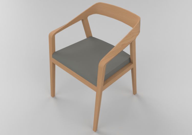 Cadeira 3D - Cadeira - Herman Miller - Full Twist Guest -...