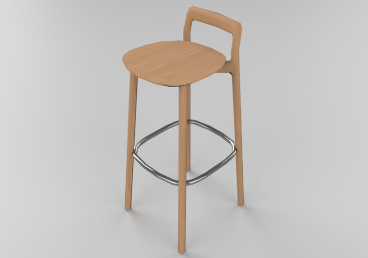 3D Stühle - Hocker - Herman Miller - Chiaro - ACCA software