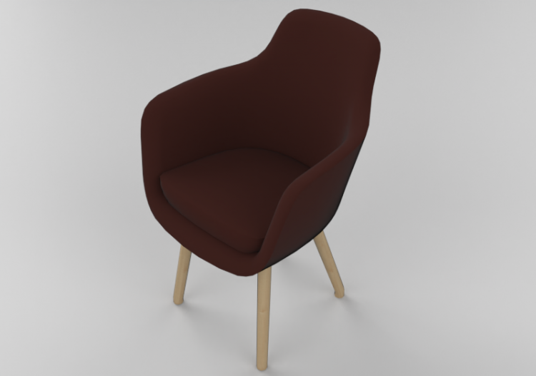 Sillas 3D - Silla - Herman Miller - Saiba - ACCA software