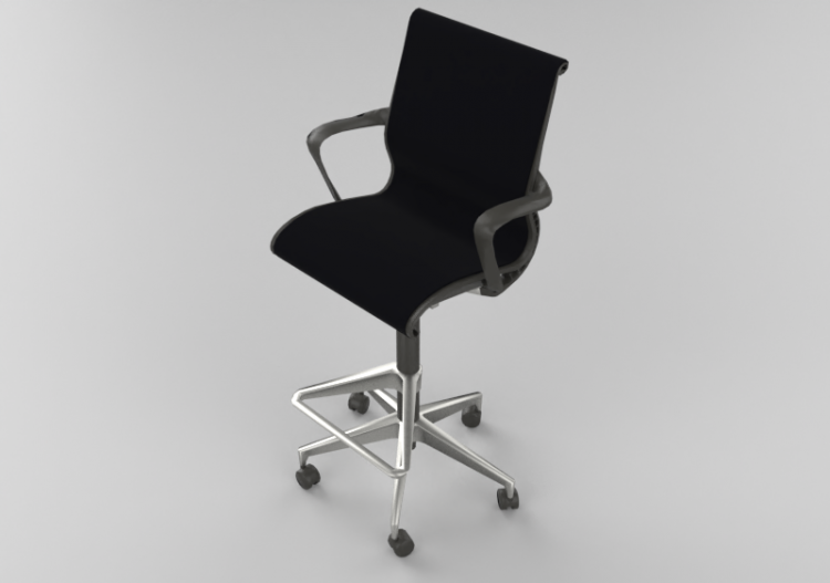 3D Stühle - Drehhocker - Herman Miller - Setu - ACCA...