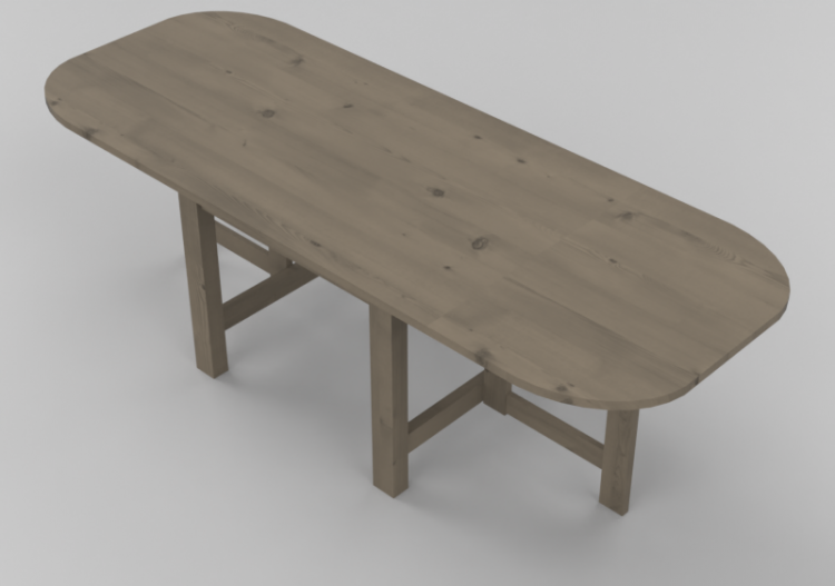 Tables 3D - Table en bouleau massif - Stolab - Björka -...