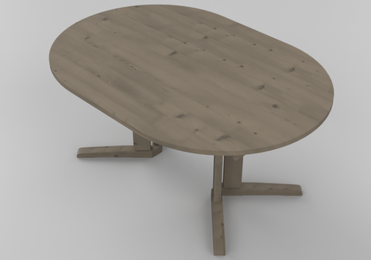 3D Tables - Solid birch table - Stolab - Björka - 6045 -...