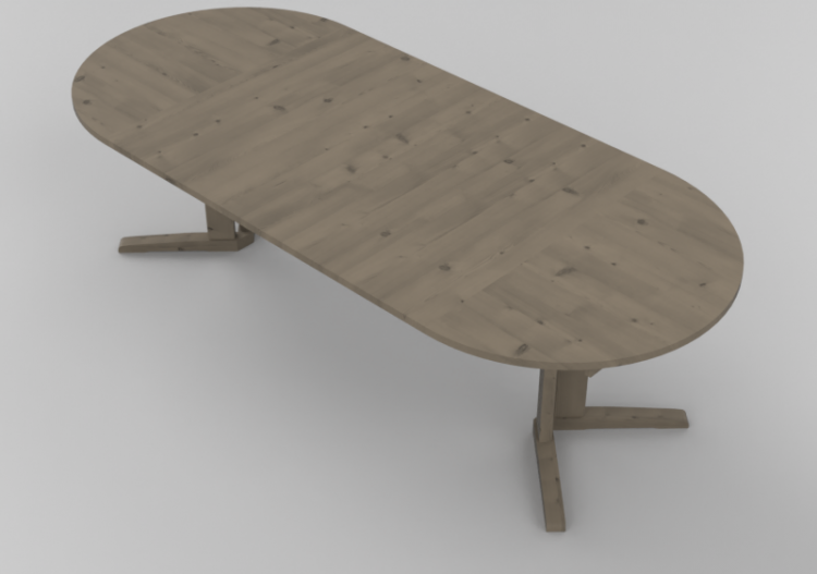 3D Tisch - Tisch aus Massivholz Birke - Stolab - Björka -...