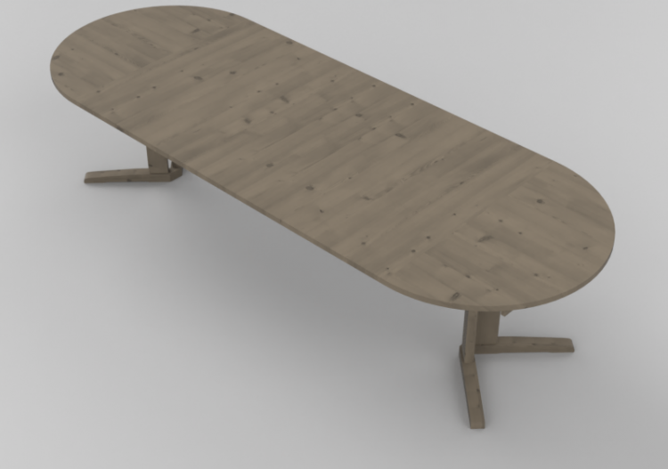 3D Tisch - Tisch aus Massivholz Birke - Stolab - Björka -...