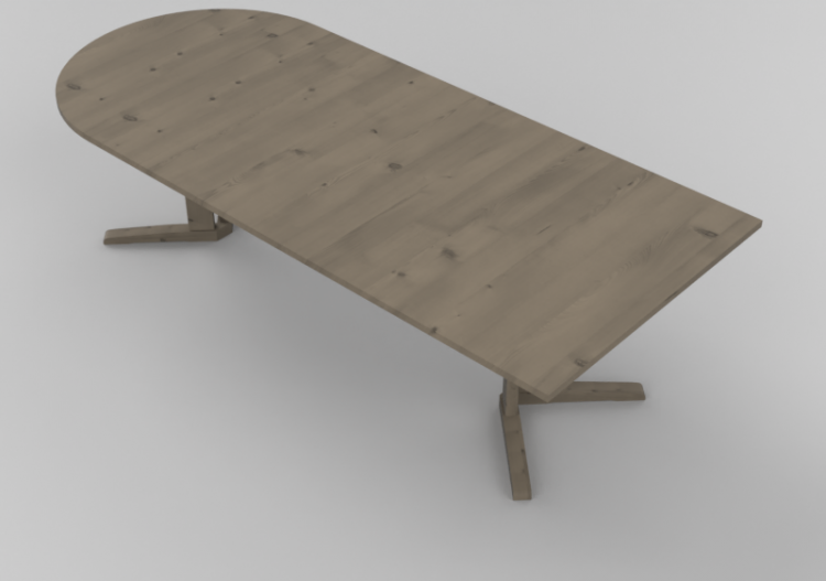 Mesas 3D - Mesa de madera maciza de abedul - Stolab -...