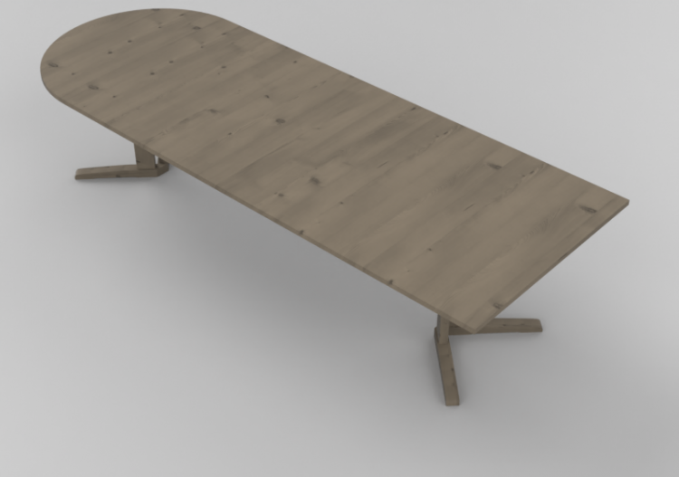 3D Tisch - Tisch aus Massivholz Birke - Stolab - Björka -...