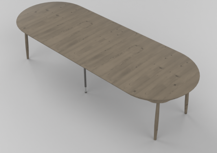 Mesas 3D - Mesa de madera maciza de abedul - Stolab - Carl...