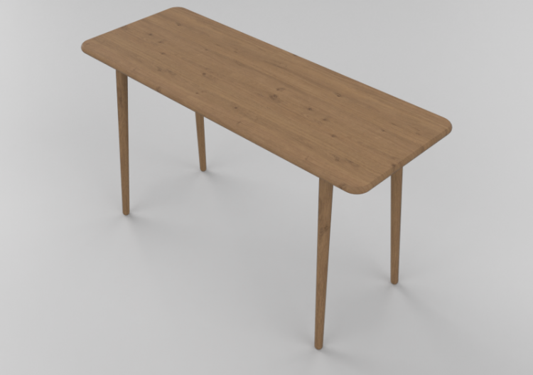 Tables 3D - Table pour café en bouleau massif - Stolab -...