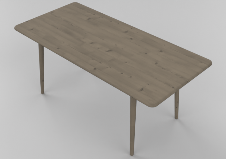 3D Tables - Solid birch table - Stolab - Miss Holly - 6180...