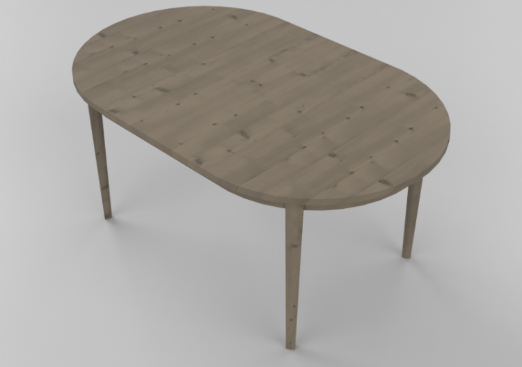 Mesas 3D - Mesa de madera maciza de abedul - Stolab -...