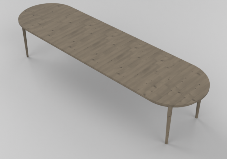 3D Tables - Solid birch table - Stolab - Vardags - 6113 -...