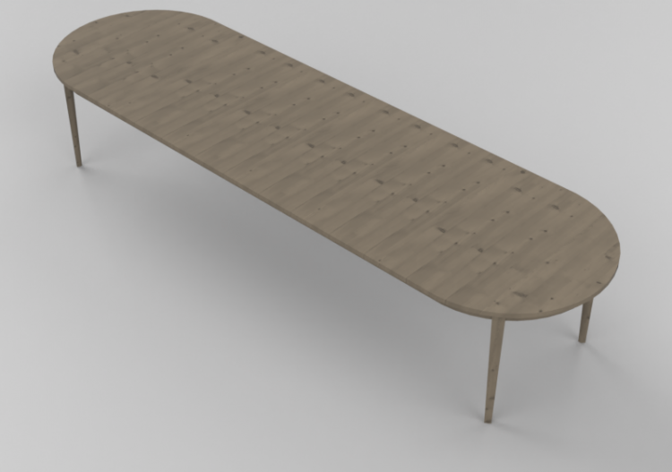 3D Tisch - Tisch aus Massivholz Birke - Stolab - Vardags -...