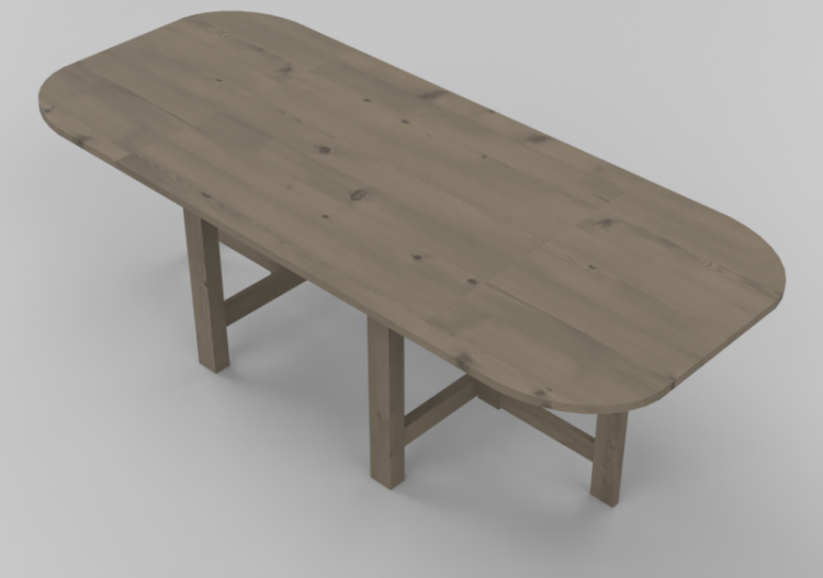 Tables 3D - Table en bouleau massif - Stolab - Björka -...