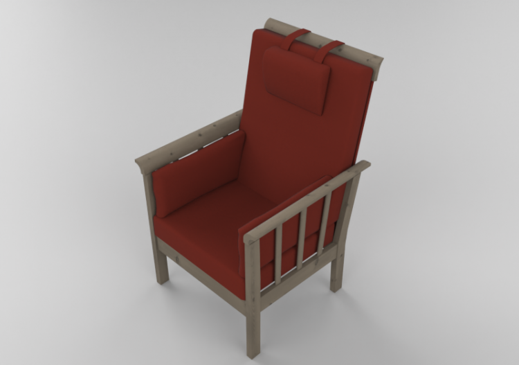 Chaises 3D - Fauteuil en bouleau massif - Stolab - Sundborn...