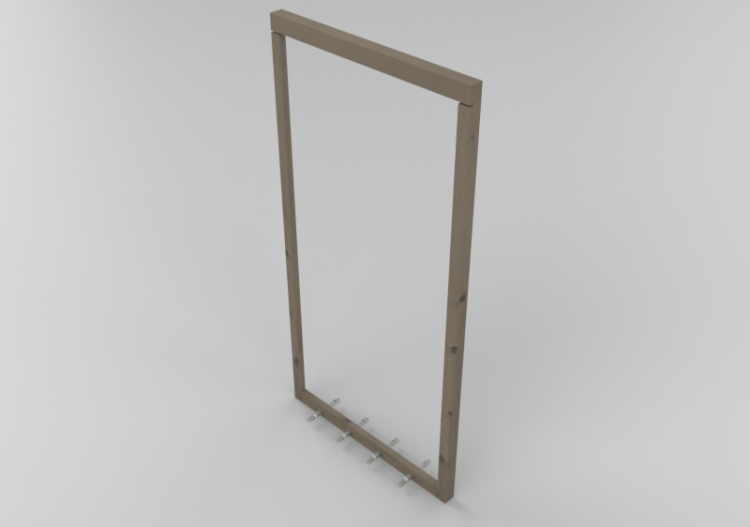 Accessoires 3D - Miroir en bouleau massif - Stolab - Serena...
