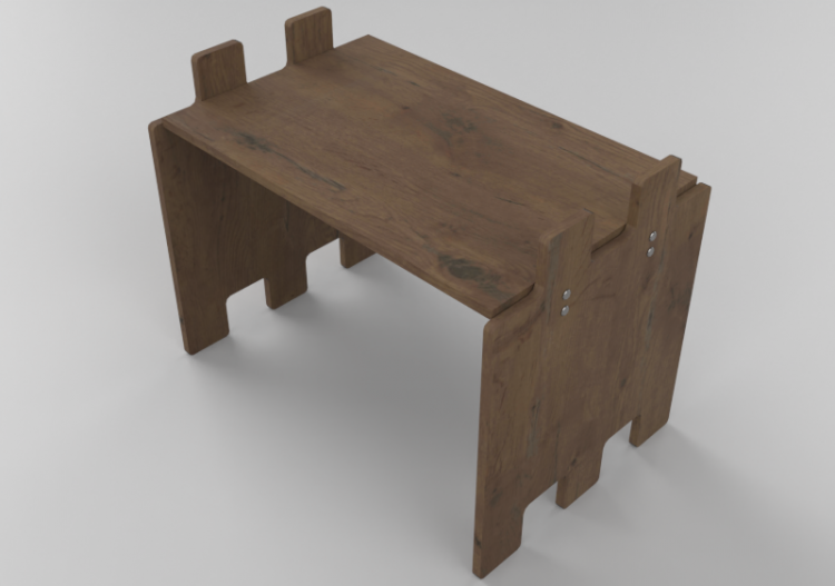 3D Tisch - Holztisch - Lekolar - 80988 - ACCA software