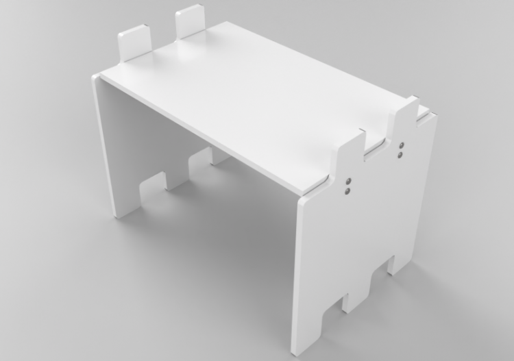 3D Tisch - Holztisch - Lekolar - 80988/97 - ACCA software