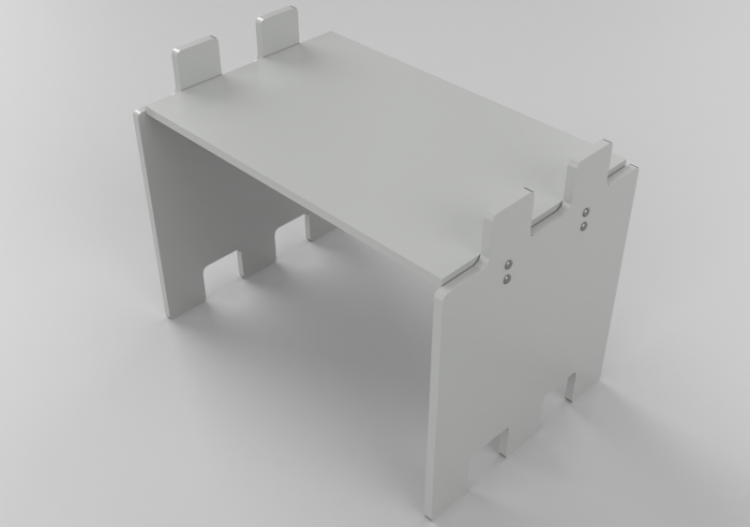 3D Tisch - Holztisch - Lekolar - 80988/95 - ACCA software