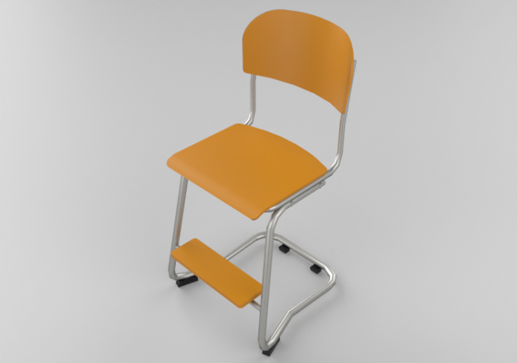 3D Stühle - Holzhocker - Lekolar - 80364/4 - ACCA software