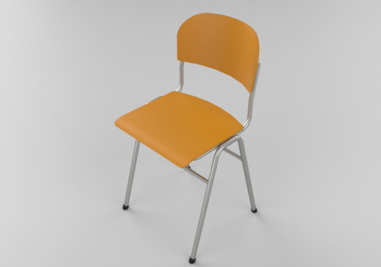 Chaises 3D - Chaise en bois - Lekolar 30975/4 - ACCA...
