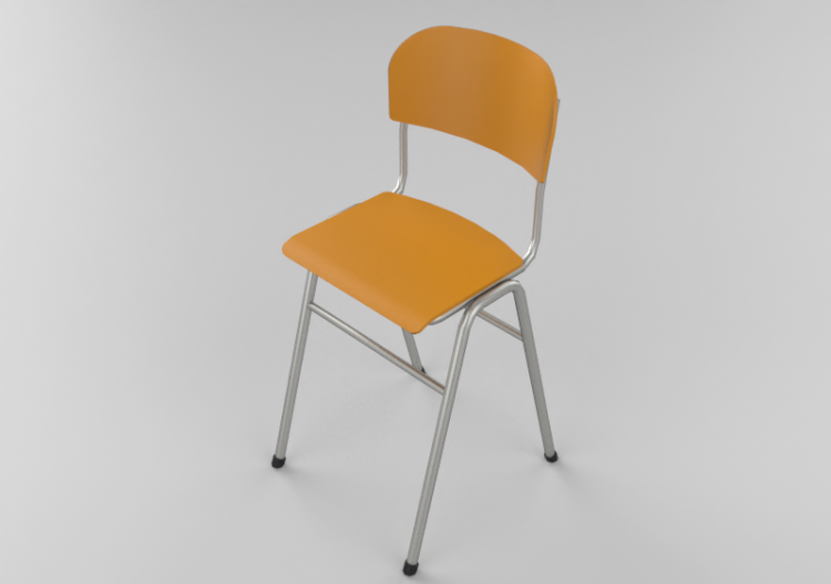 Chaises 3D - Chaise en bois - Lekolar 30976/4 - ACCA...