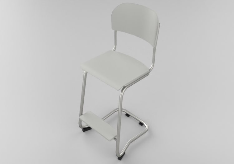 3D Stühle - Holzhocker - Lekolar - 80365/97 - ACCA software