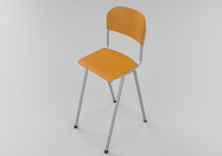 Chaises 3D - Chaise en bois - Lekolar 80369/4 - ACCA...
