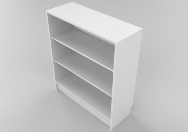 3D Bücherregal und Behälter - Behälter aus Holz - Lekolar -...