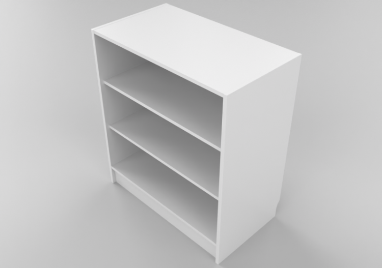 3D Bücherregal und Behälter - Behälter aus Holz - Lekolar -...