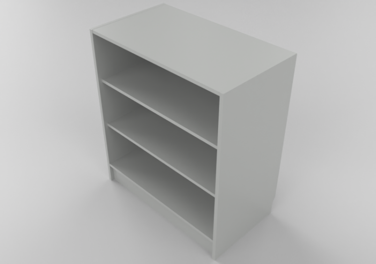 3D Bücherregal und Behälter - Behälter aus Holz - Lekolar -...