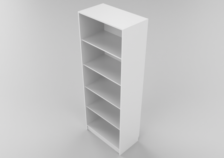 3D Book shelf - Laquered storage cabinet - Lekolar - 80630...