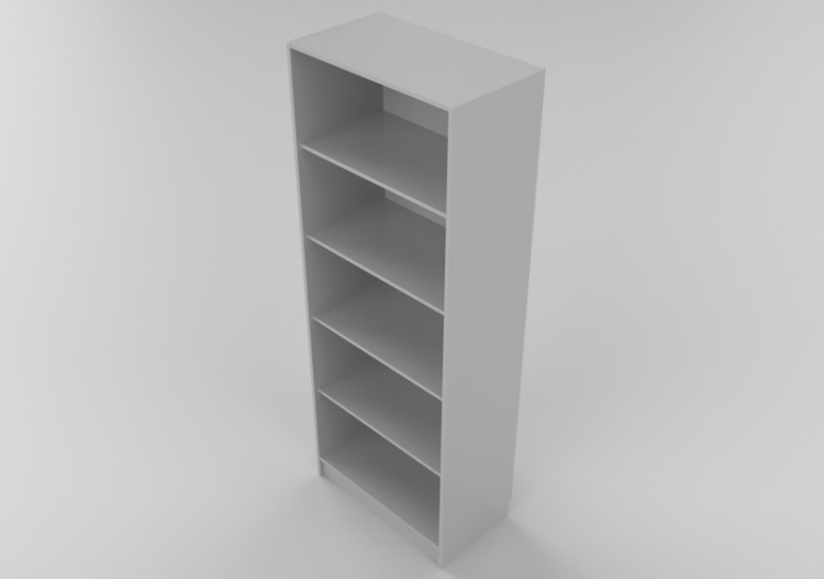 3D Bücherregal und Behälter - Behälter aus Holz - Lekolar -...