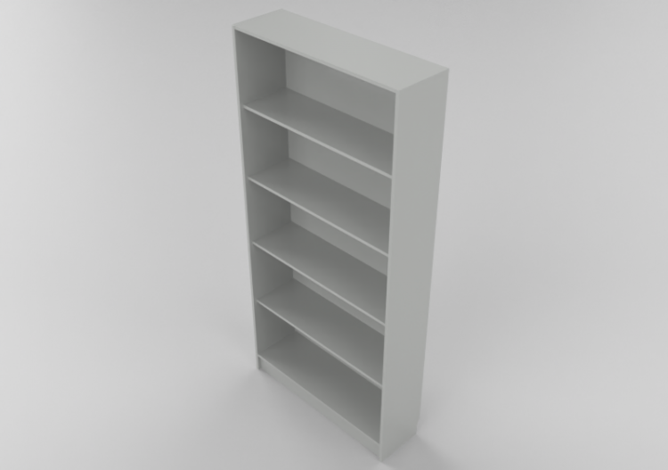 3D Bücherregal und Behälter - Behälter aus Holz - Lekolar -...