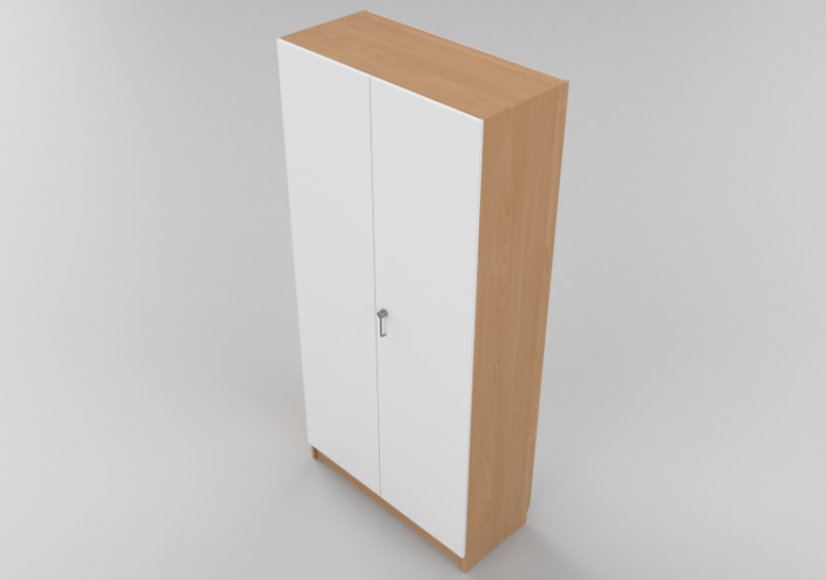 Armários 3D - Armário com duas portas - Lekolar - 80573 -...